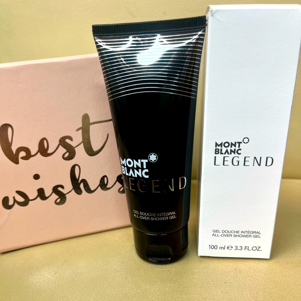 Mont Blanc shower gel for men